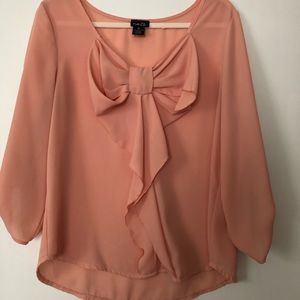 Rue 21 bow front blouse - business wear